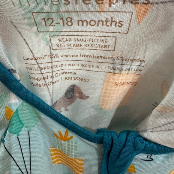 Little sleepies 12-18 months zippy birthday - Picture 4 of 4